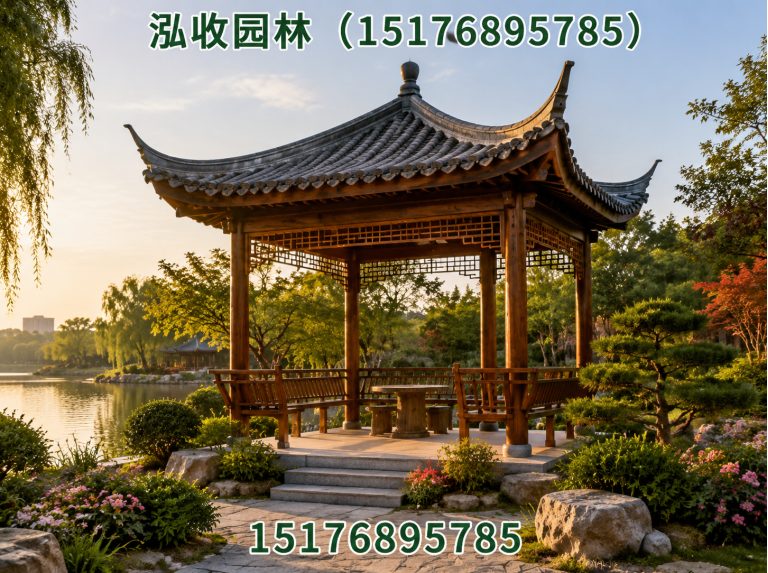 湖州防腐木展示图